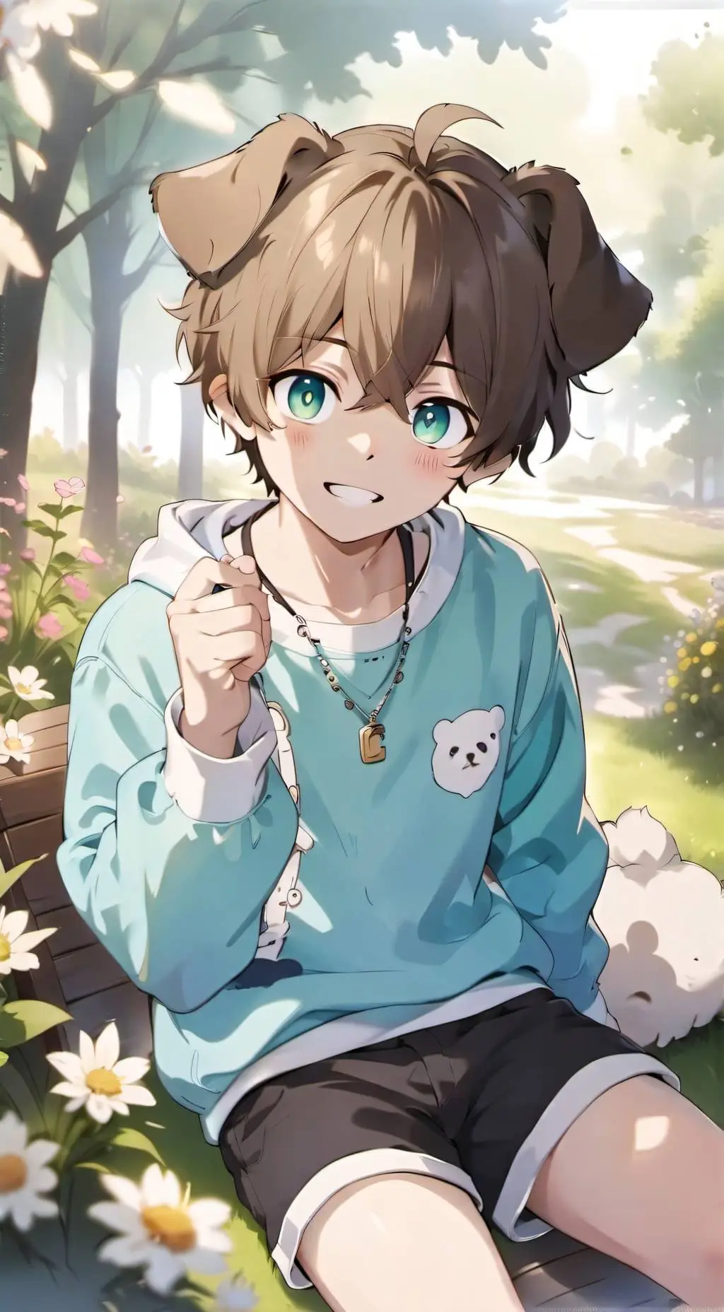 ai character: 🦴Biscuit🦴 background