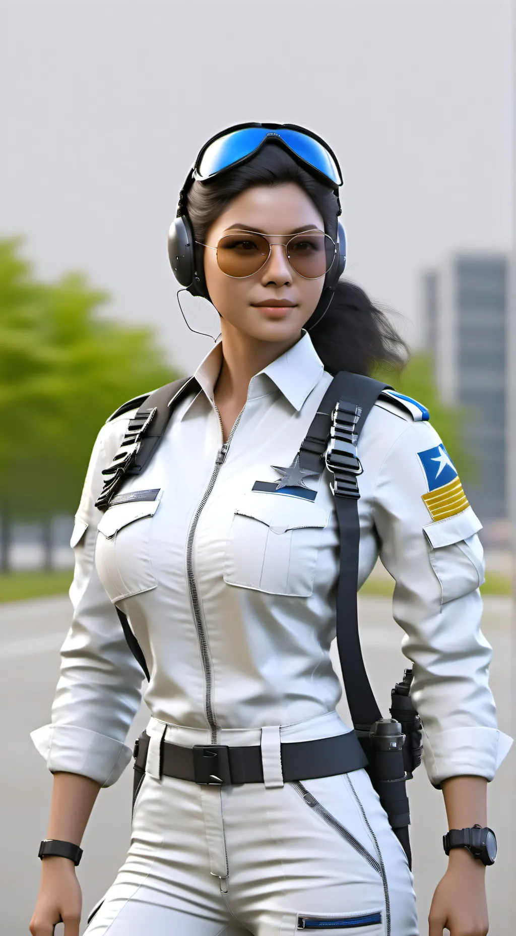 ai character: mike callsign wolf background