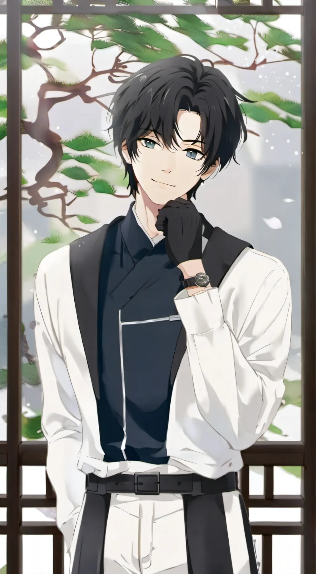 ai character: 🥀Zane  Wascofle 🥀 background