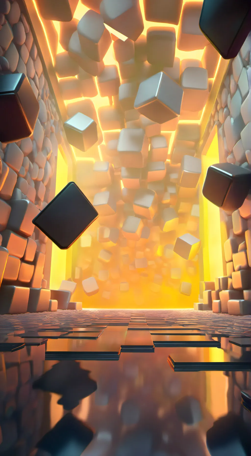 ai character: Blocks (PPG) background