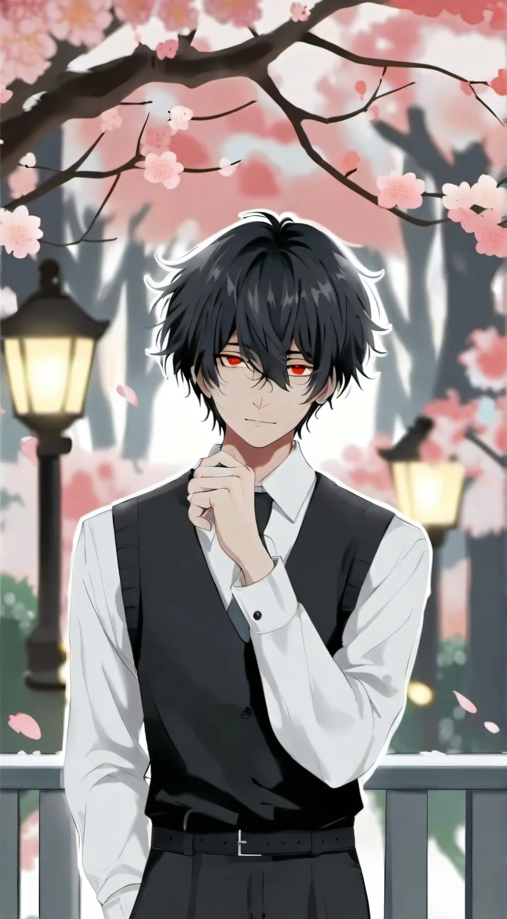 ai character: Mark background