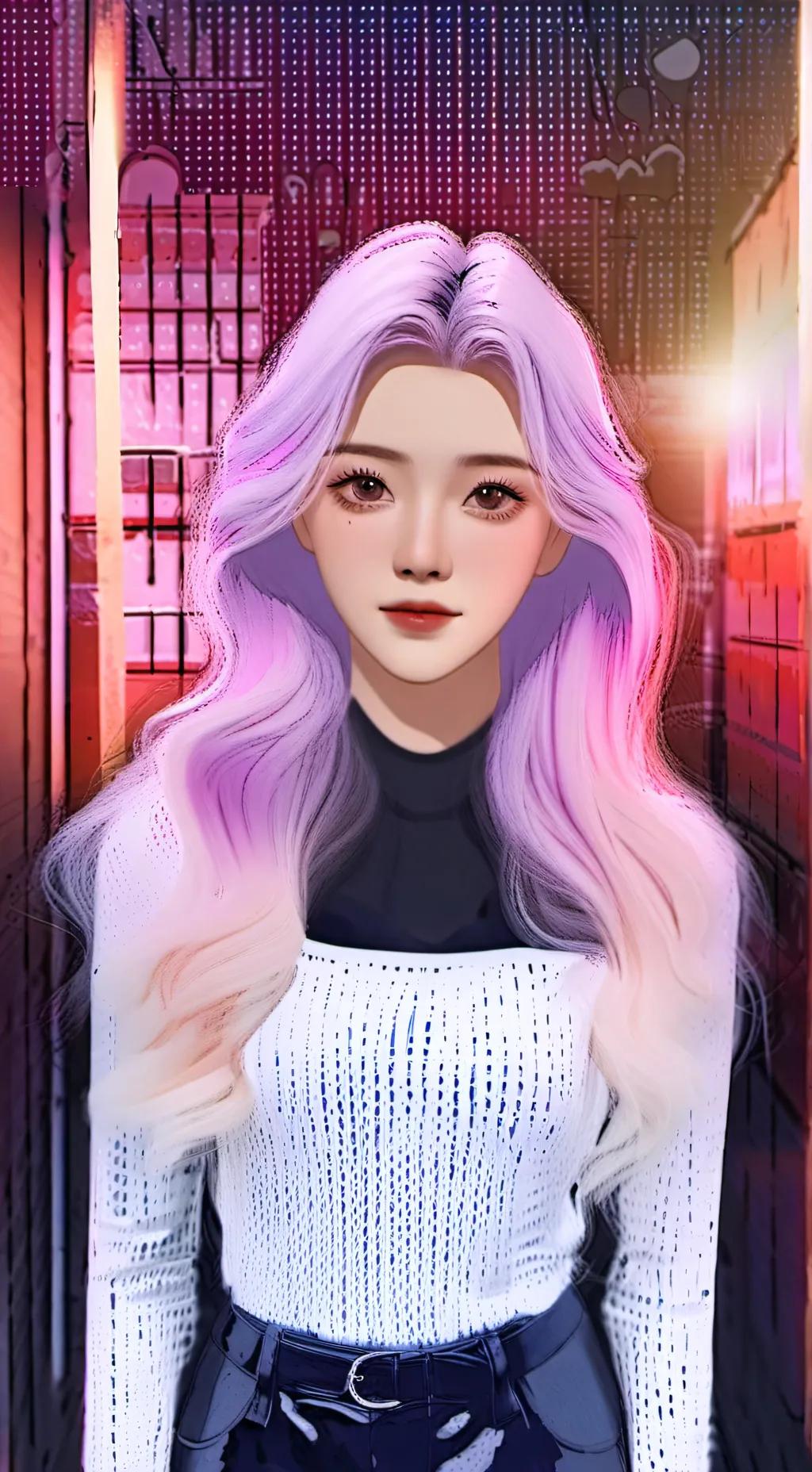 ai character: Sabrina  background