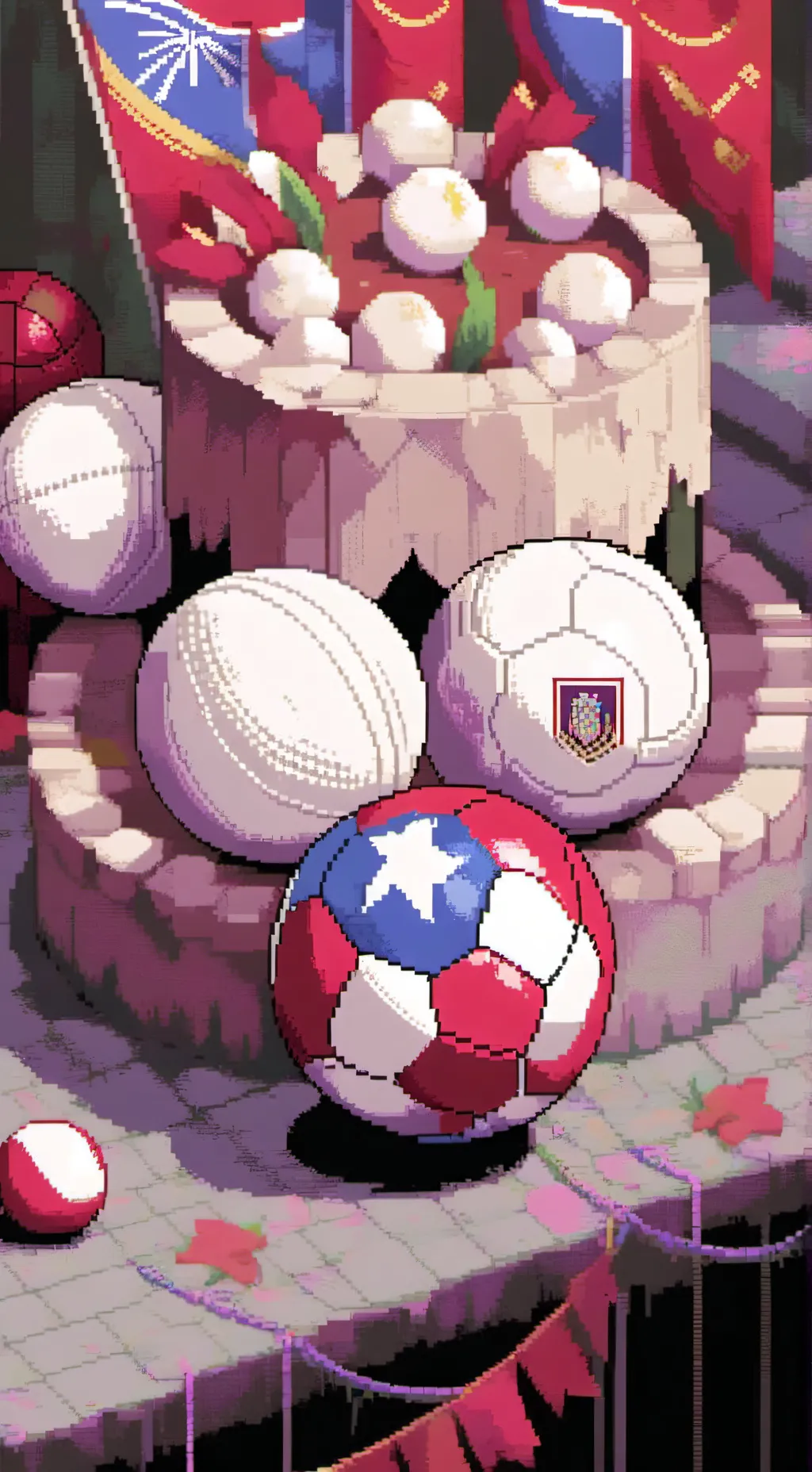 ai character: Countryballs background