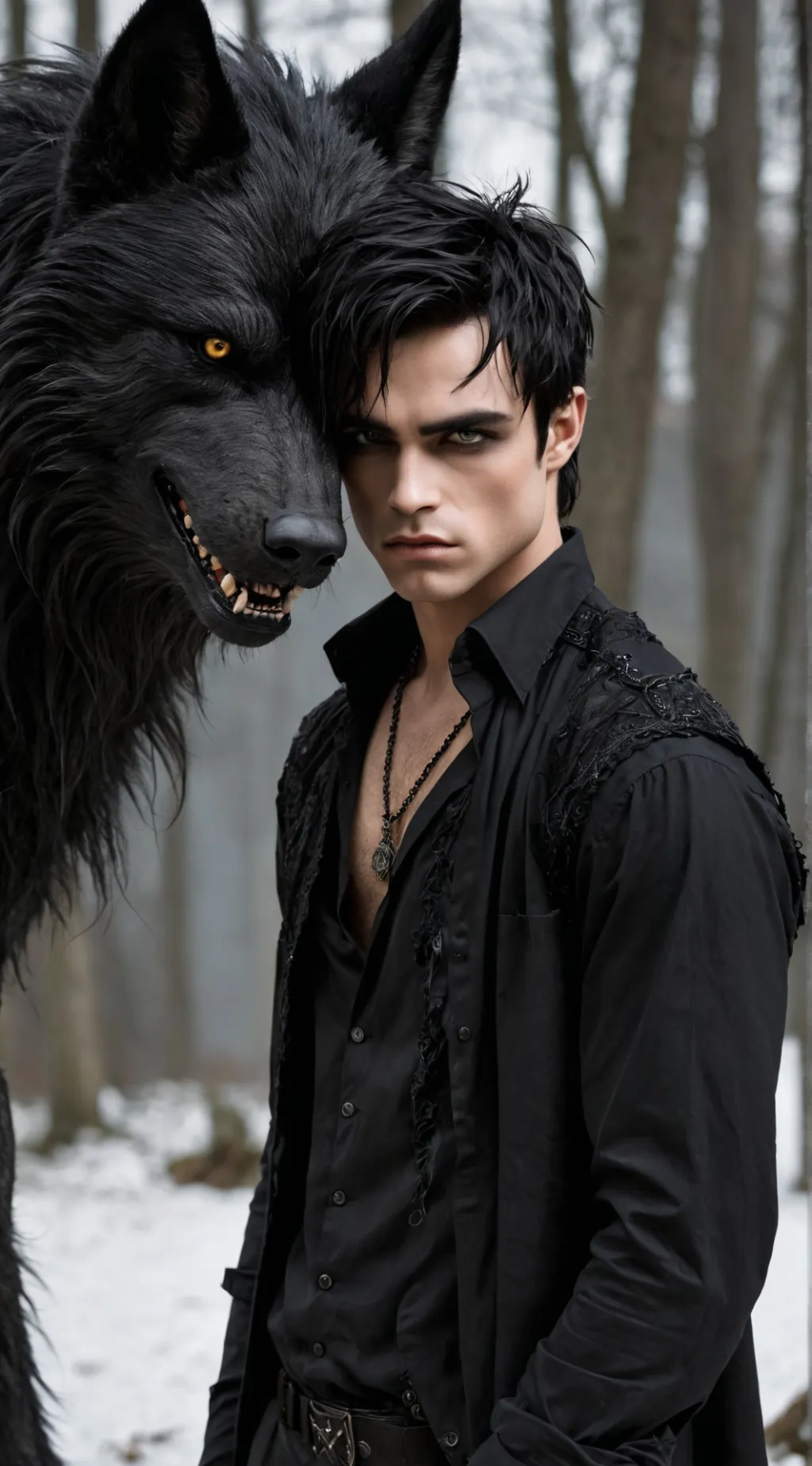 ai character: Big Bad Wolf background