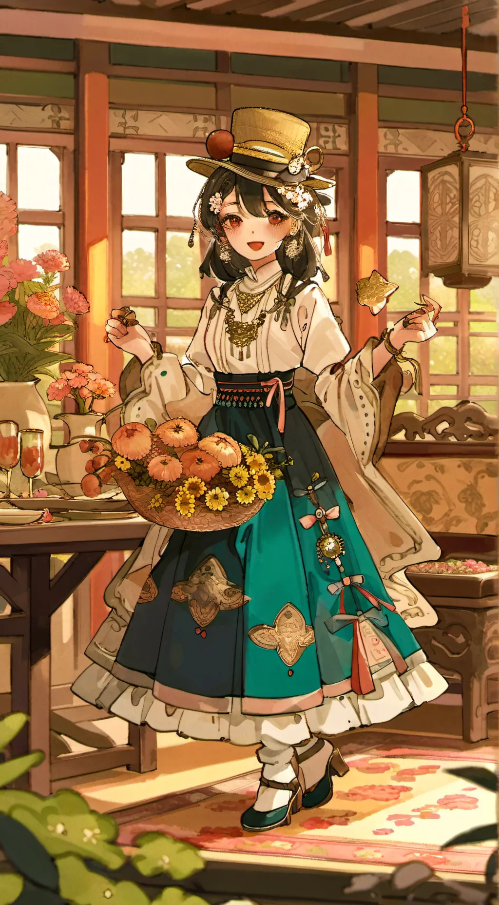 ai character: Kny  background