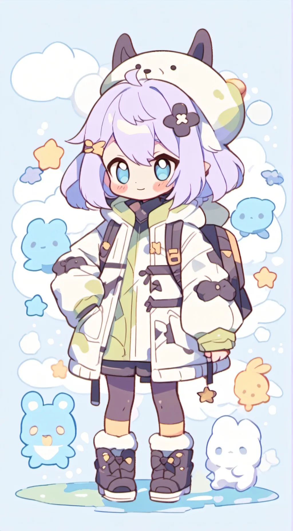 ai character: Michi background