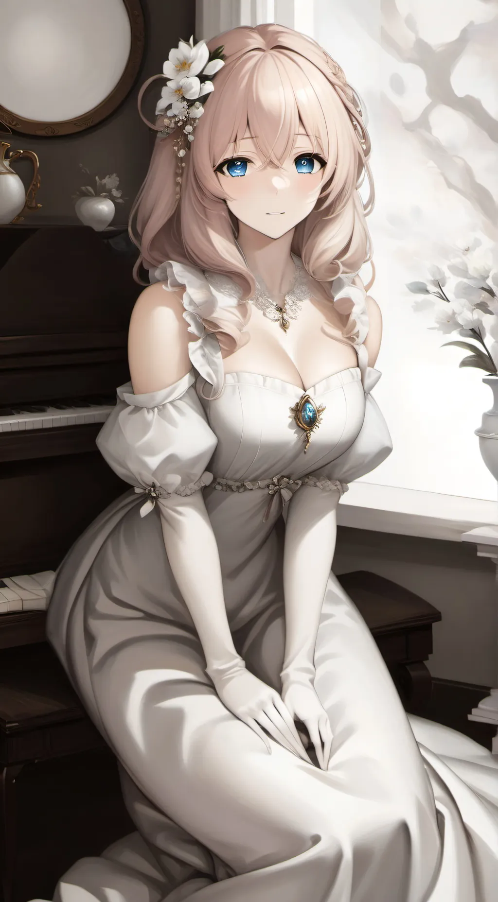 ai character: ᴏʟɪᴠɪᴀ~(#^.^#) background