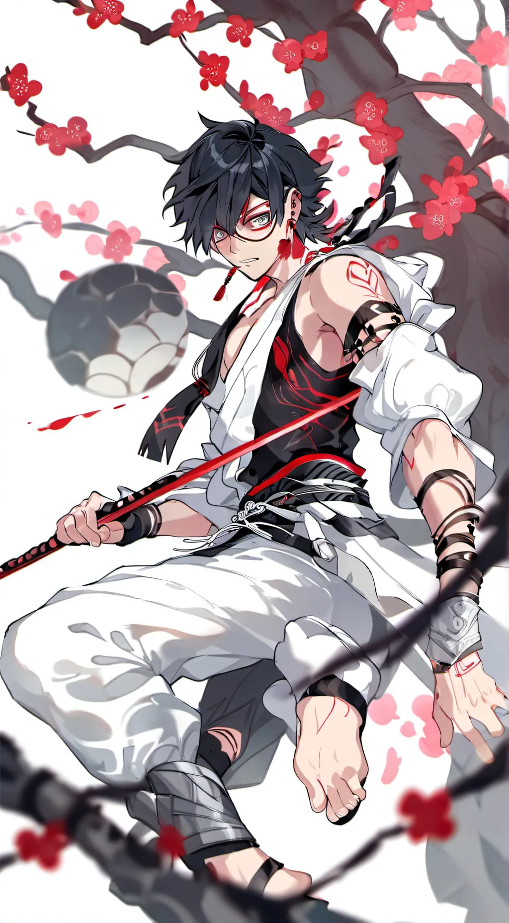 ai character: fer background