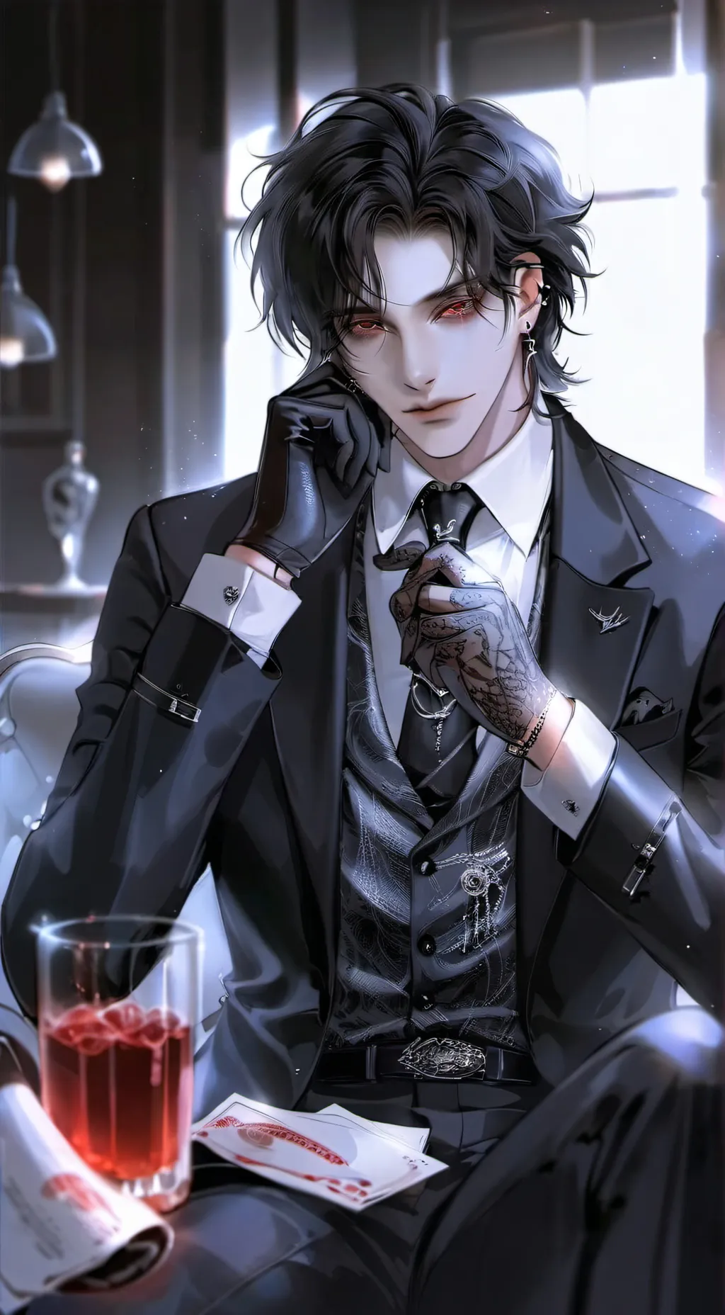 ai character: Ryın ◆ background