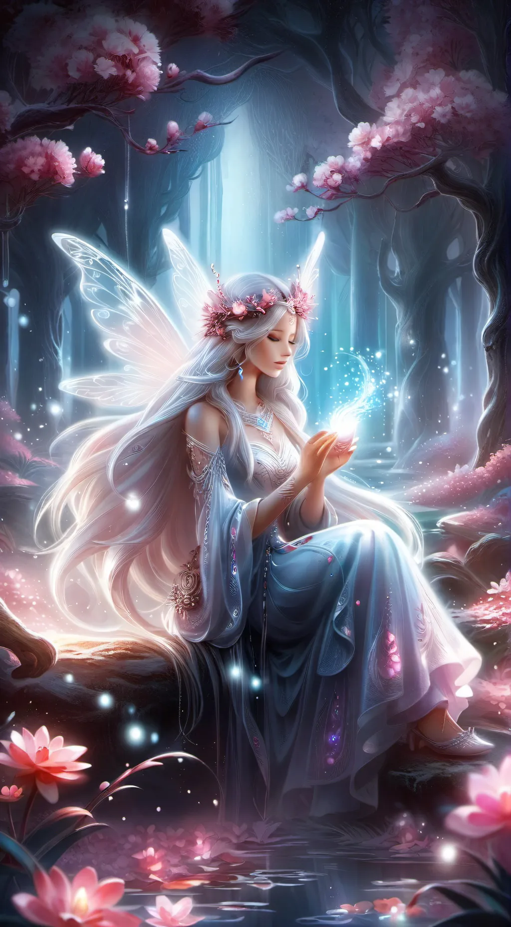 ai character: Powerless fairy background