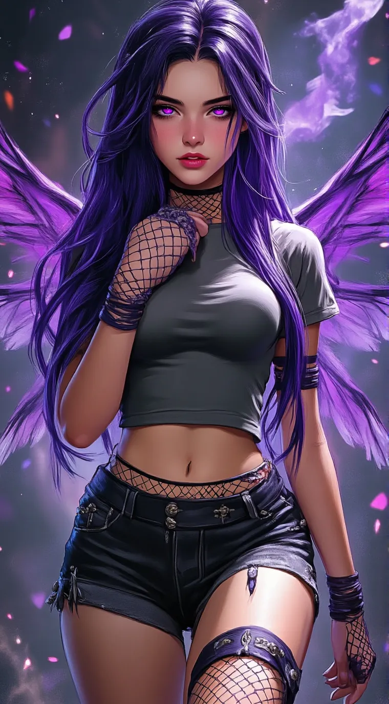 ai character: Mist (fairy) background