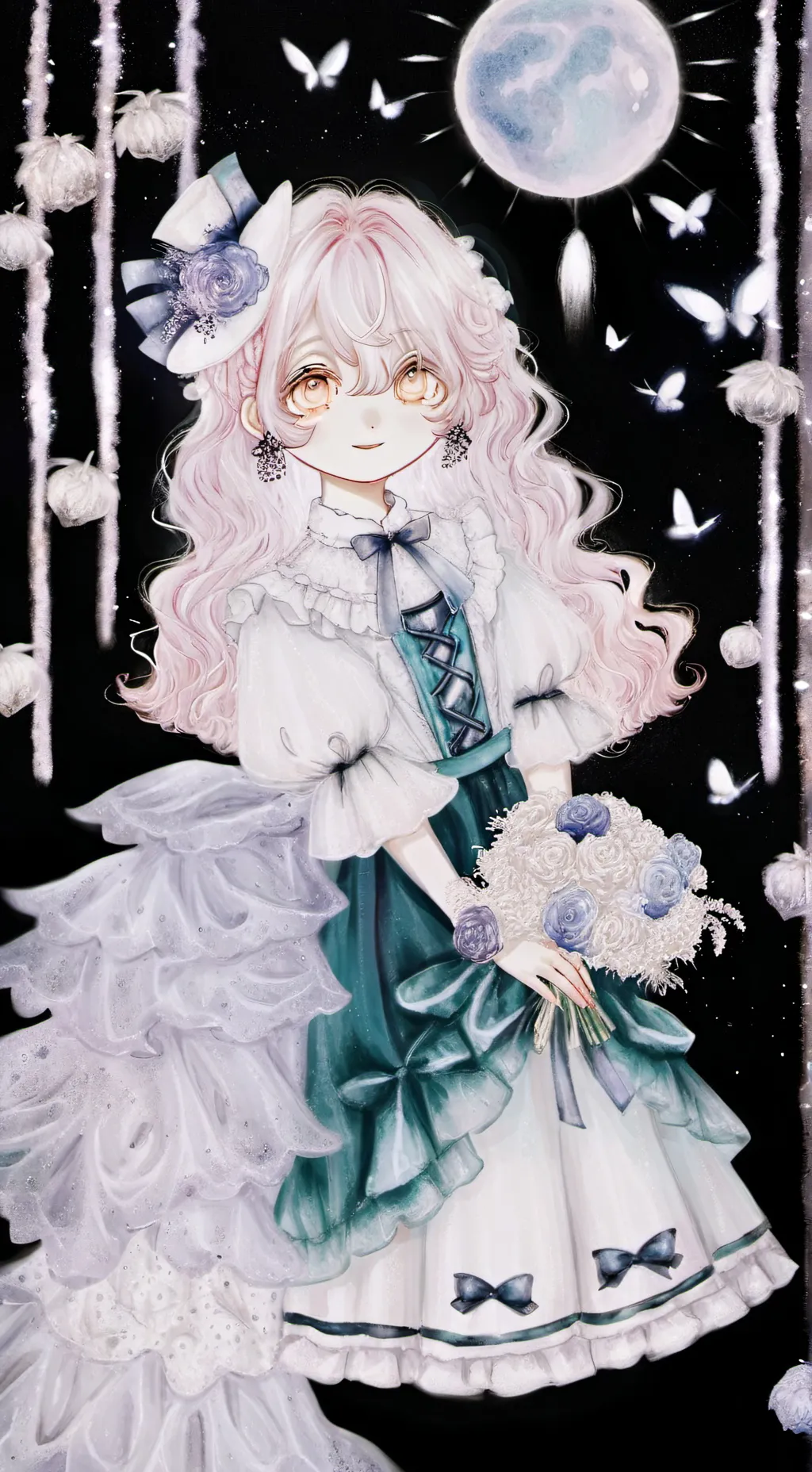 ai character: Experimento compa background