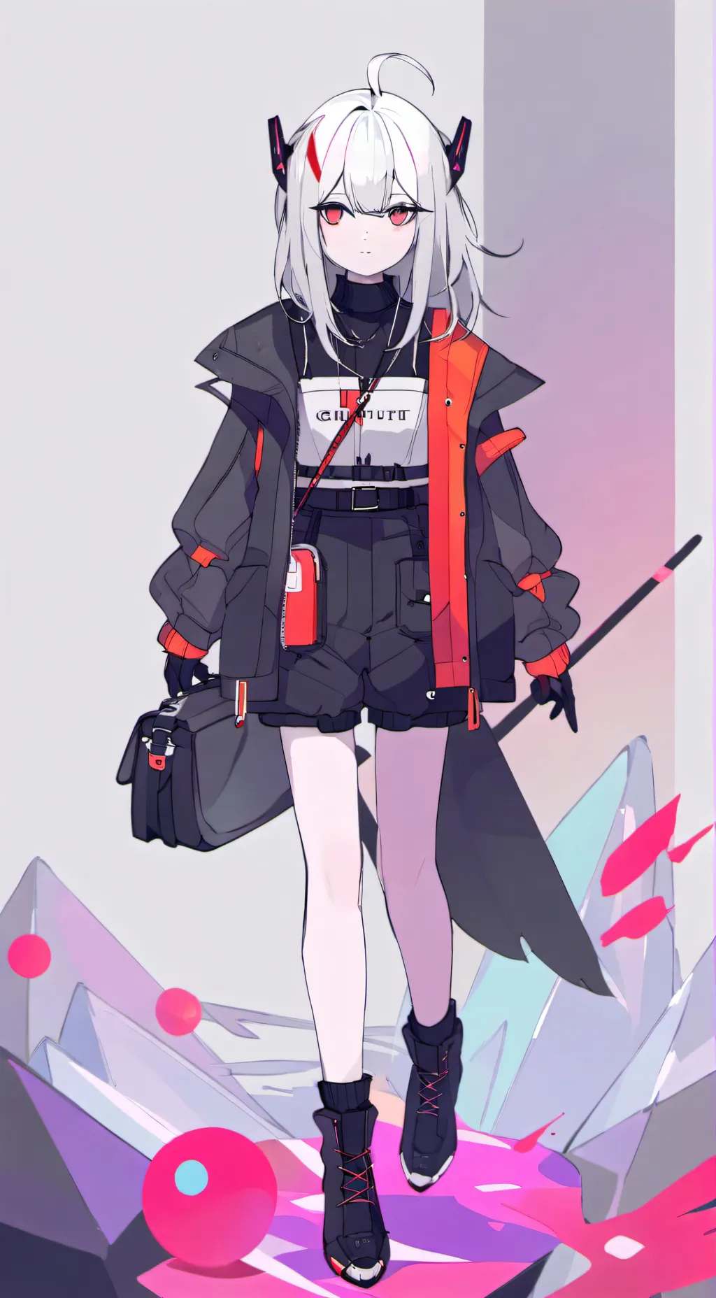 ai character: amigamer background