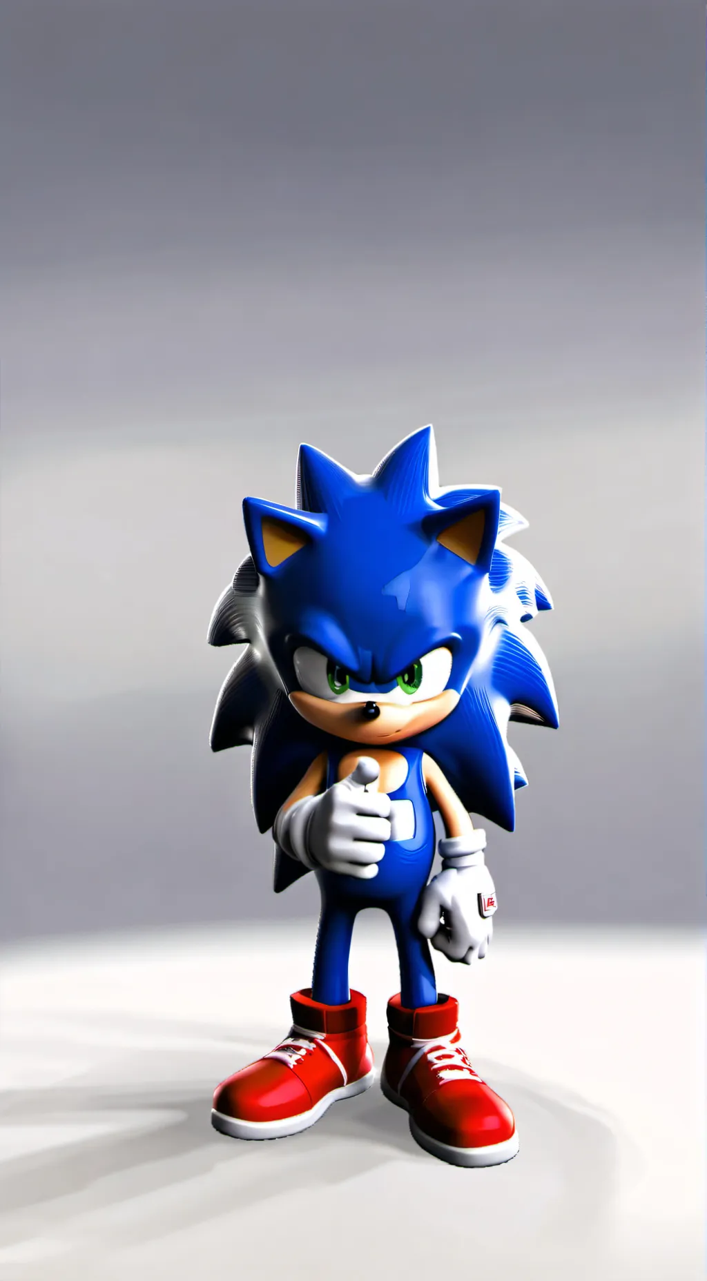 ai character: Sonic  background