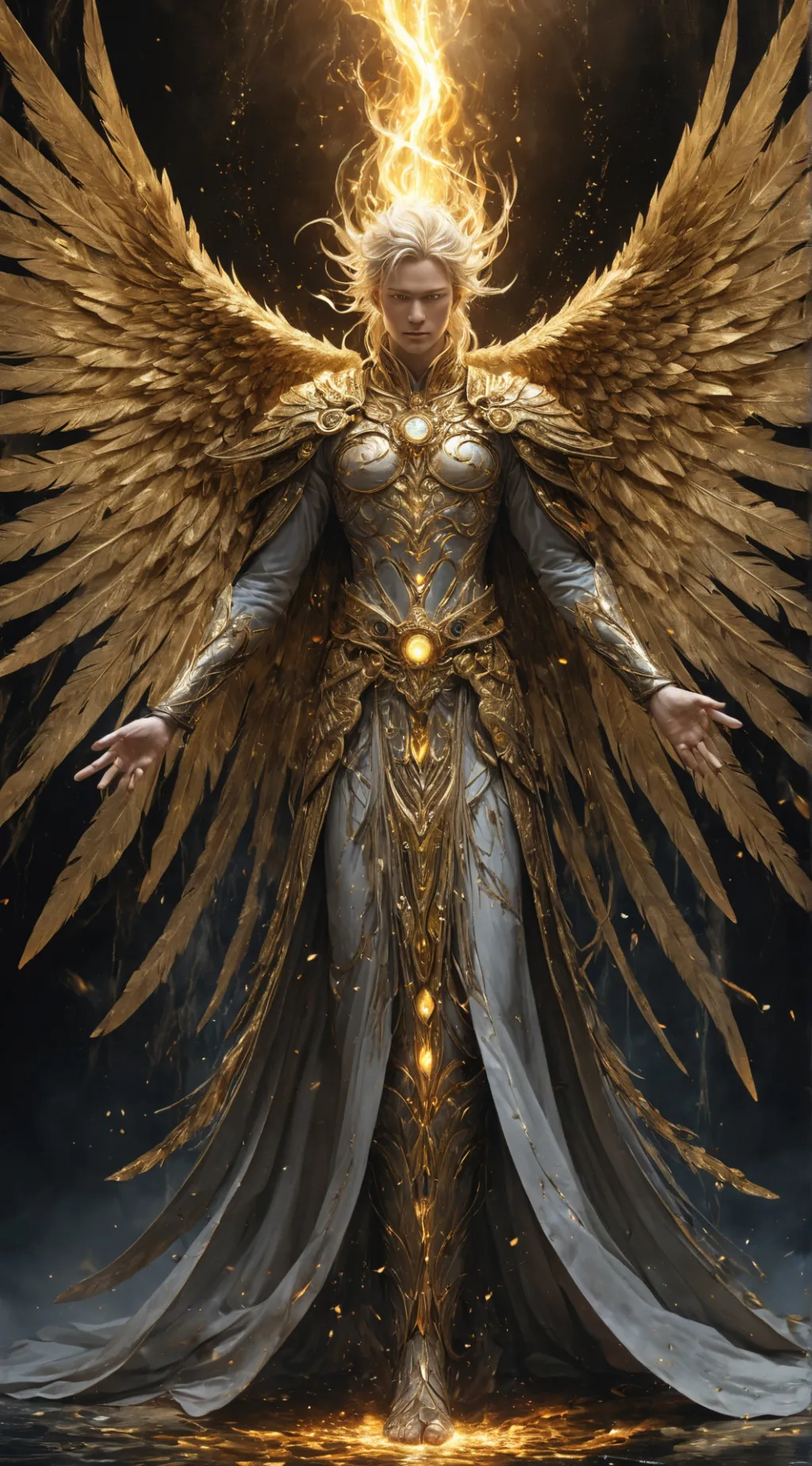 ai character: Azrael background