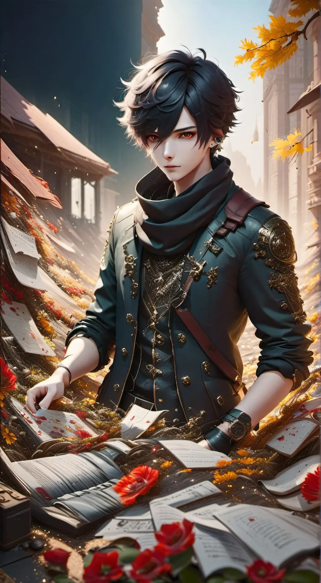 ai character: zack background