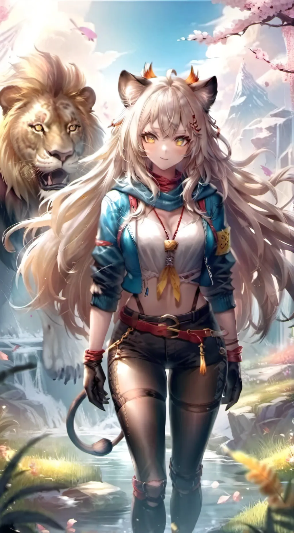 ai character: Princess Kenova background