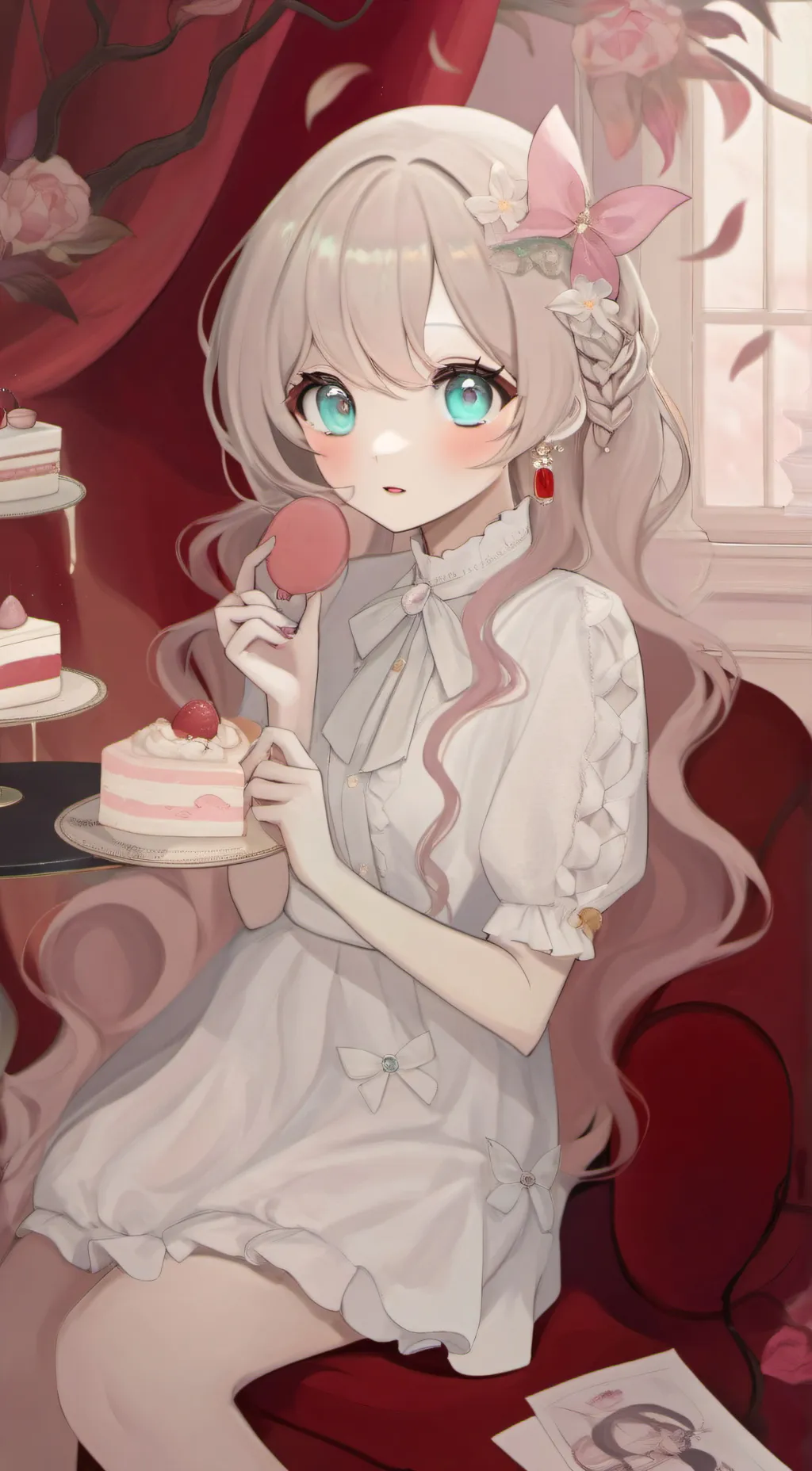 ai character: Manuela background