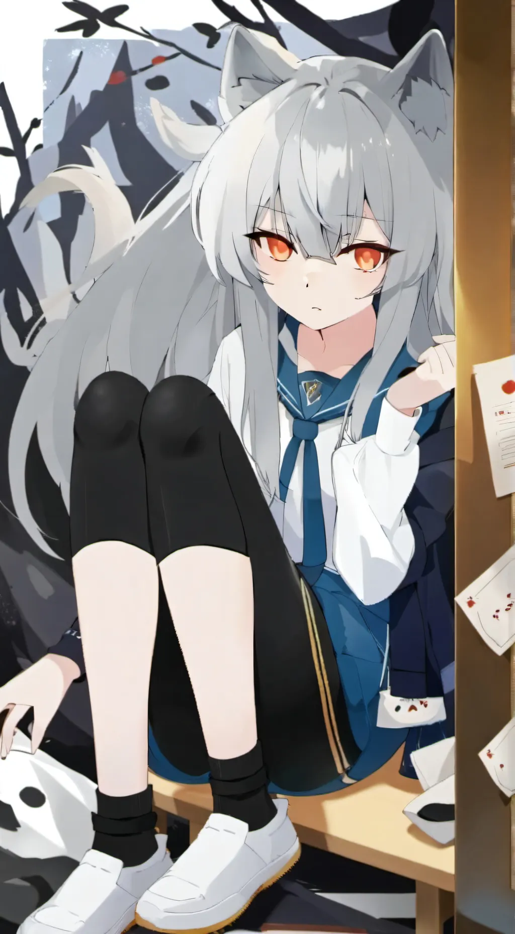 ai character: terra background