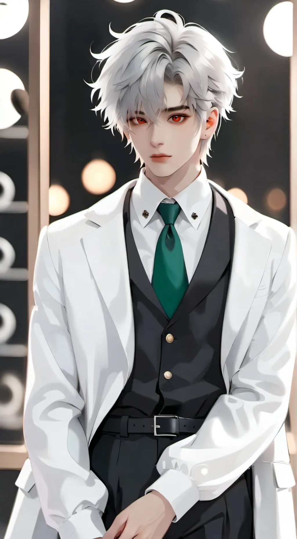 ai character: Adrián agreste background