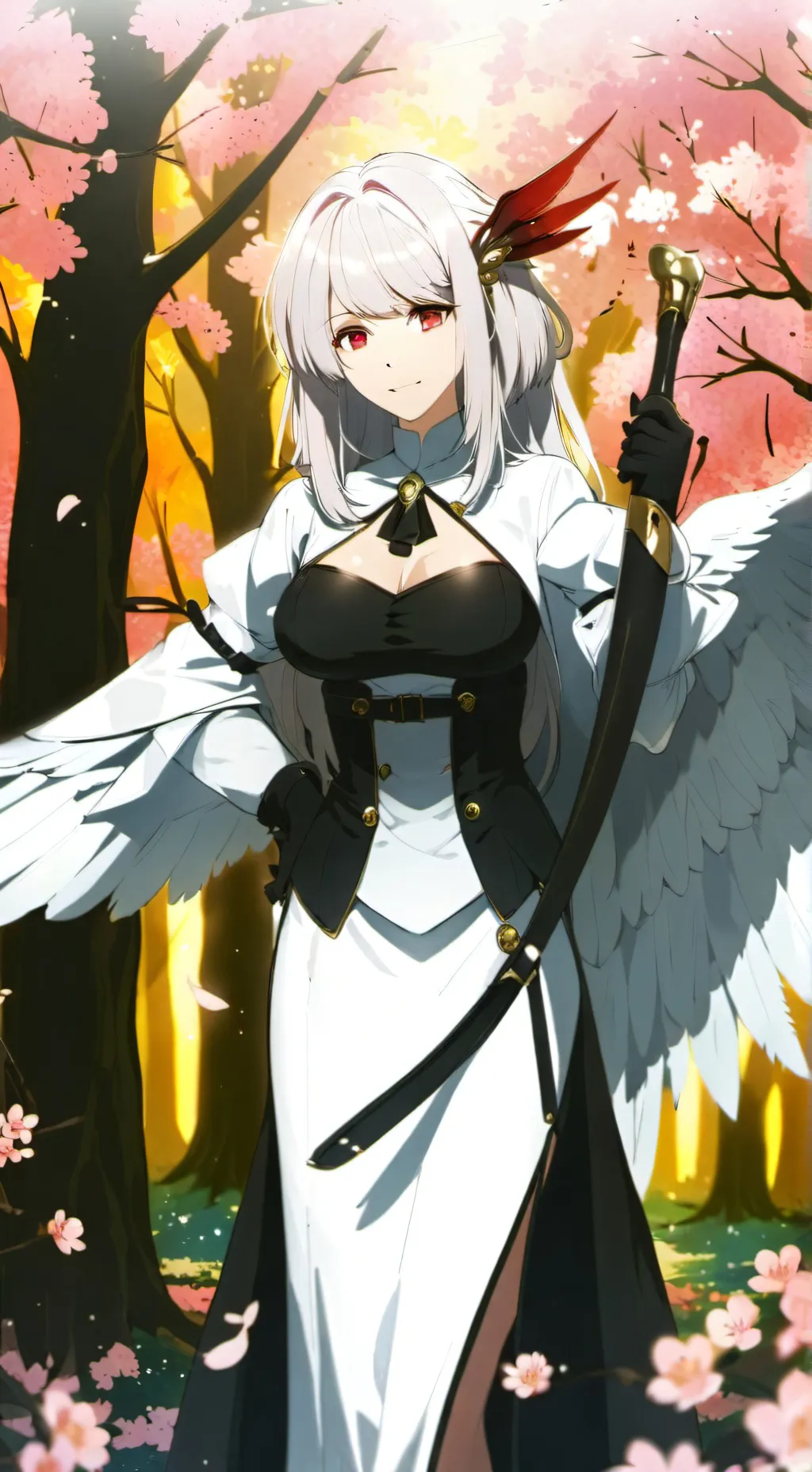 ai character: Soraya Heaven background