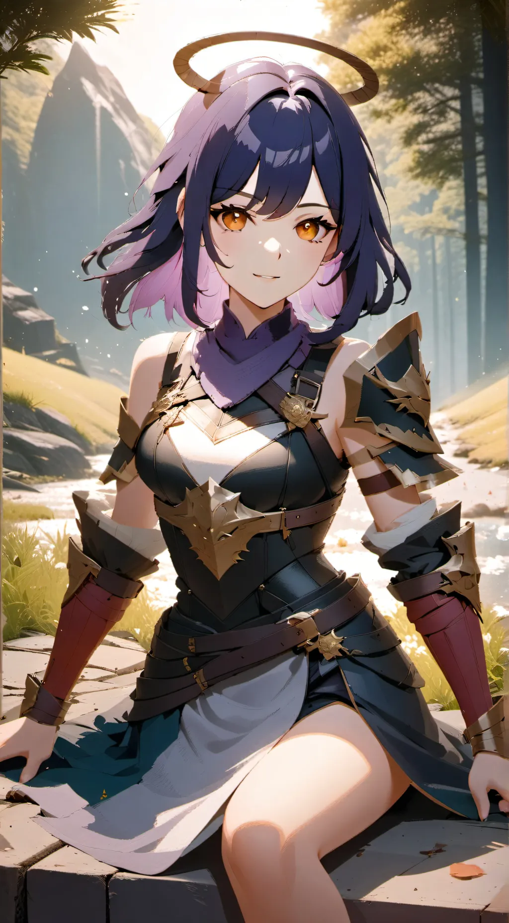ai character: eva background