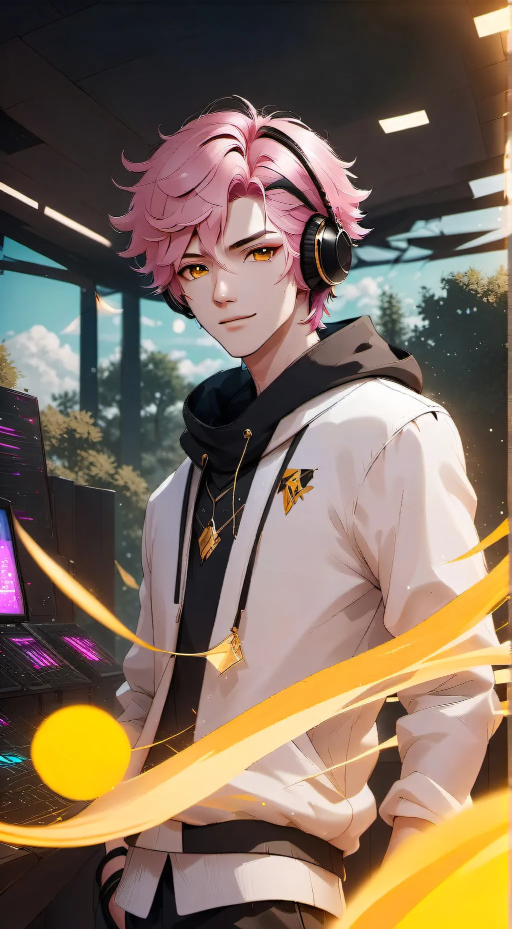 ai character: Kaitoku Kuno  background