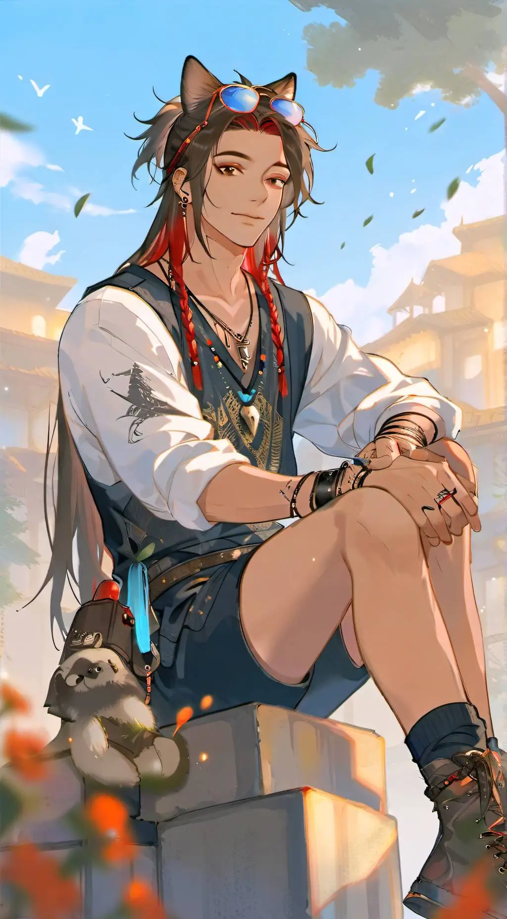 ai character: Azrin background