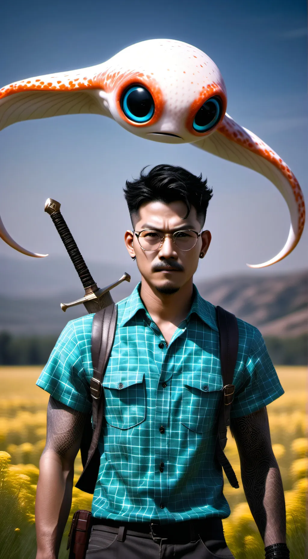 ai character: kenkaiin background