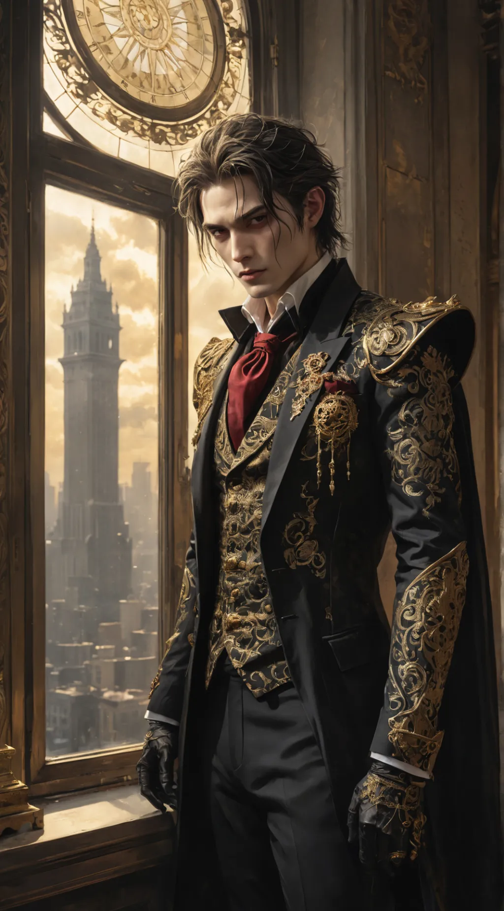 ai character: Magnus background