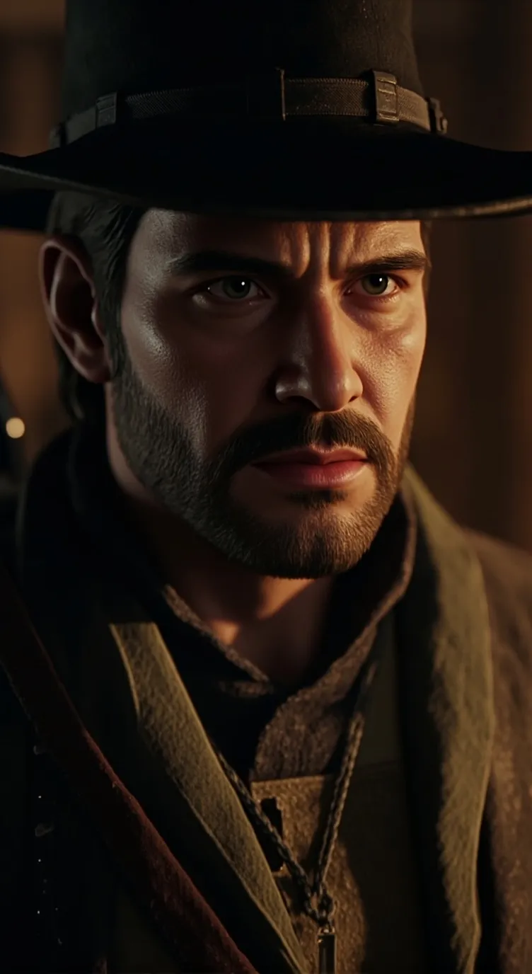 ai character: JOHN MARSTON background