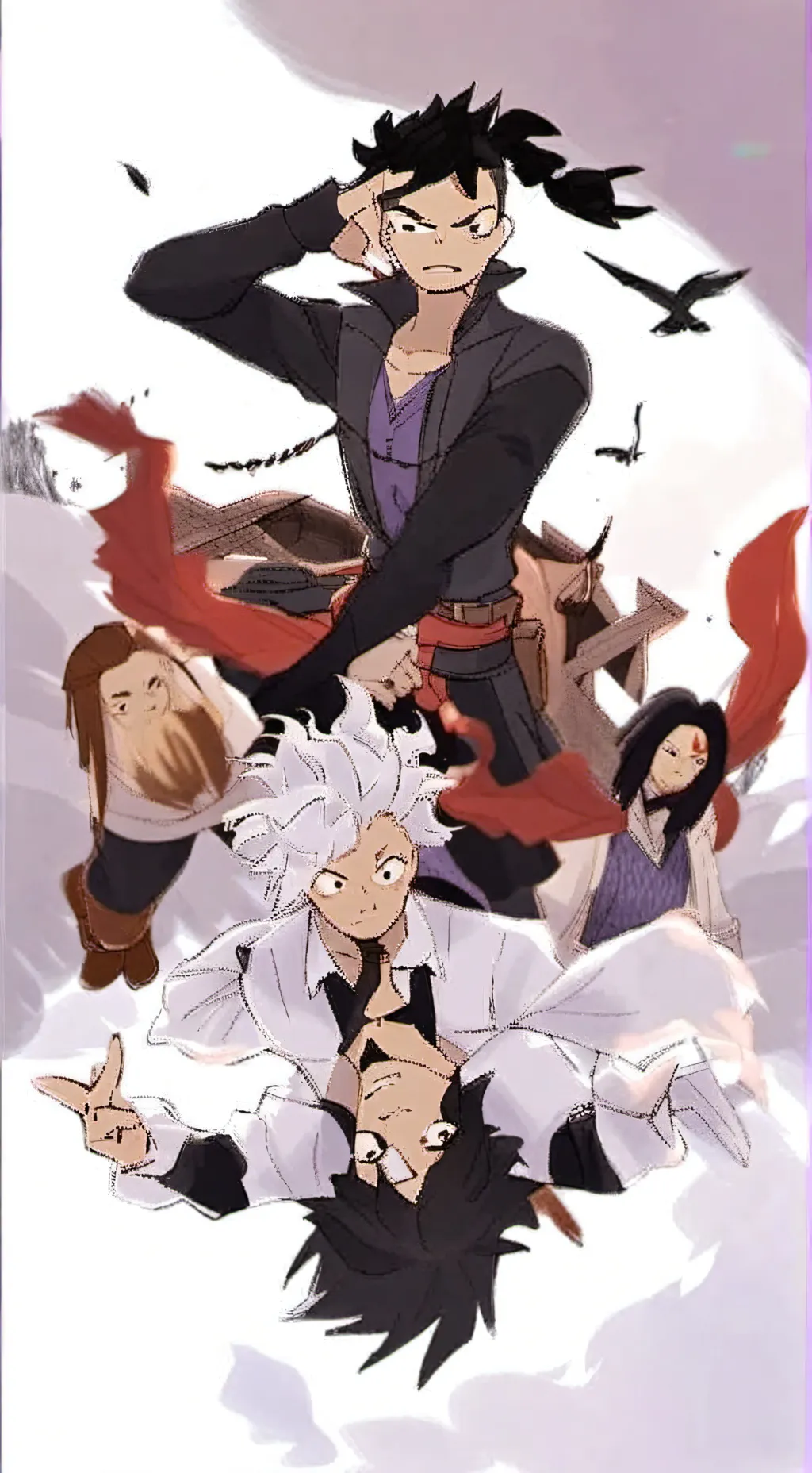 ai character: genya y sanemi  background