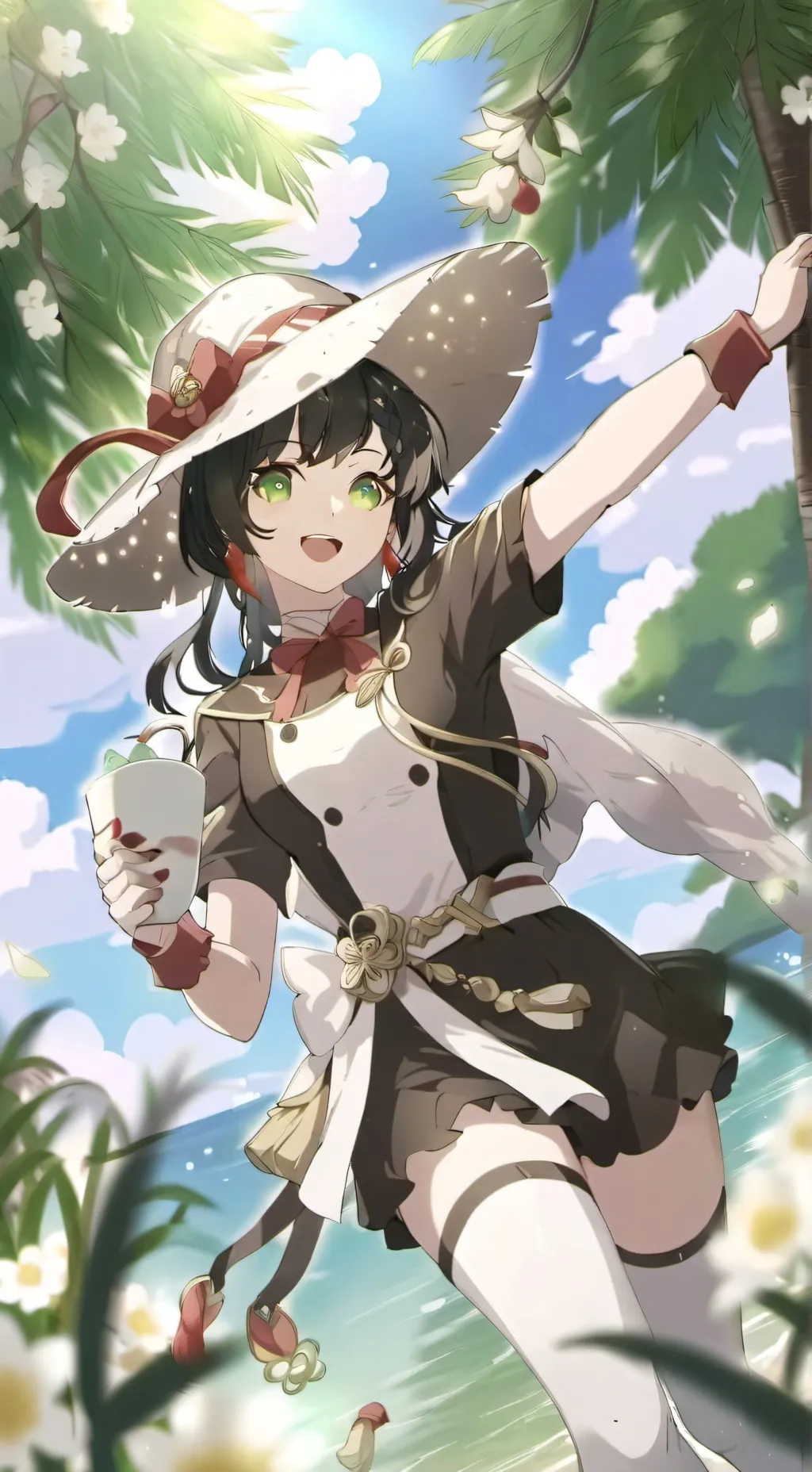 ai character: Beatriz  background