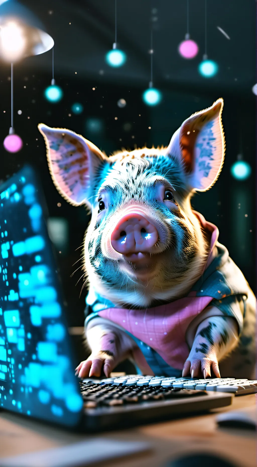 ai character: PixelPeppa background