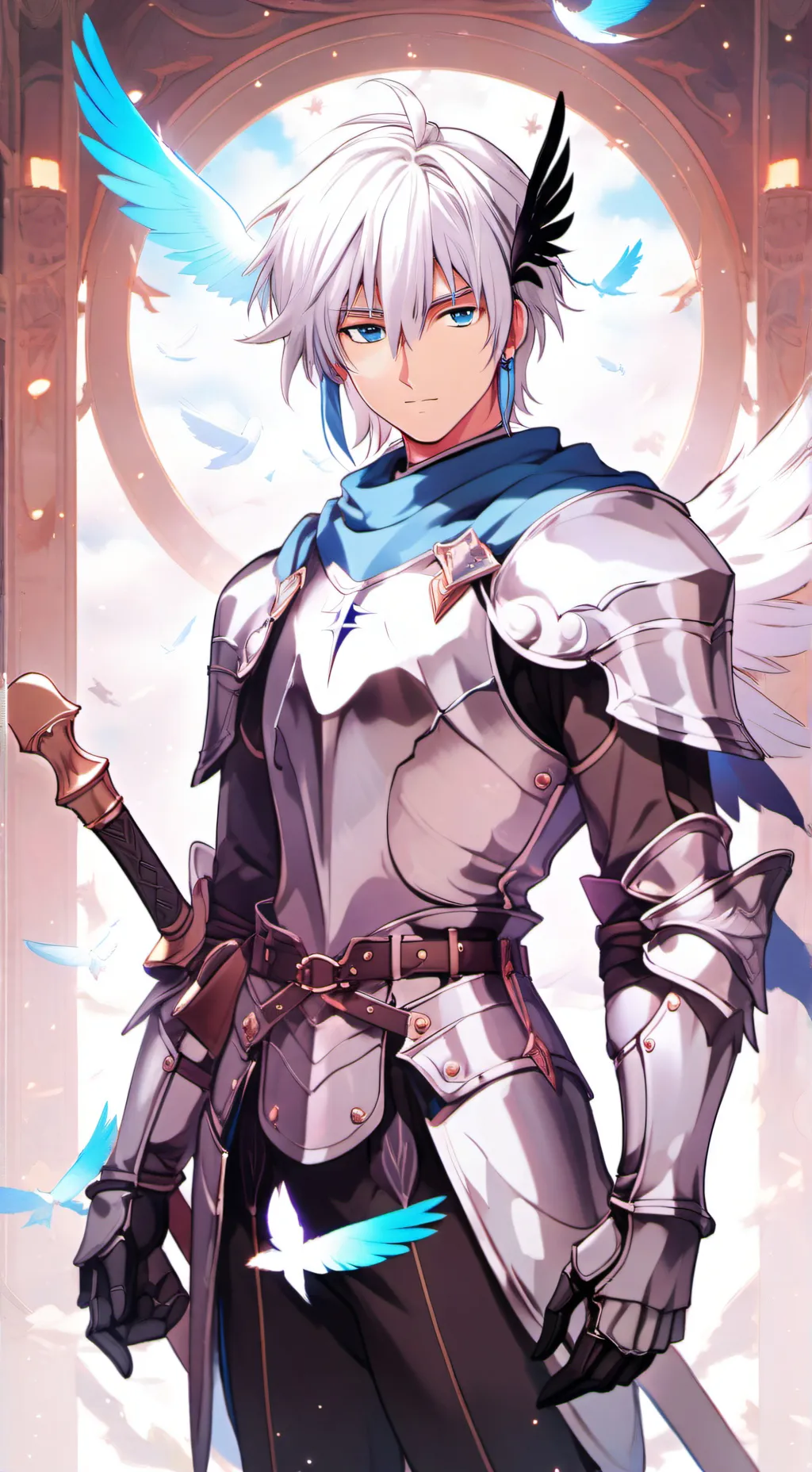 ai character: Balmung  background