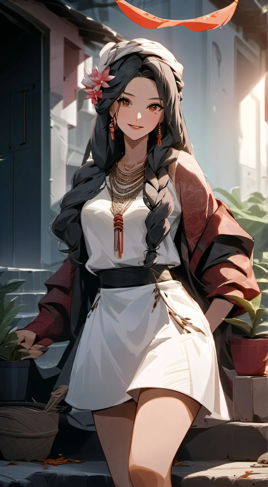 ai character: mikyari background