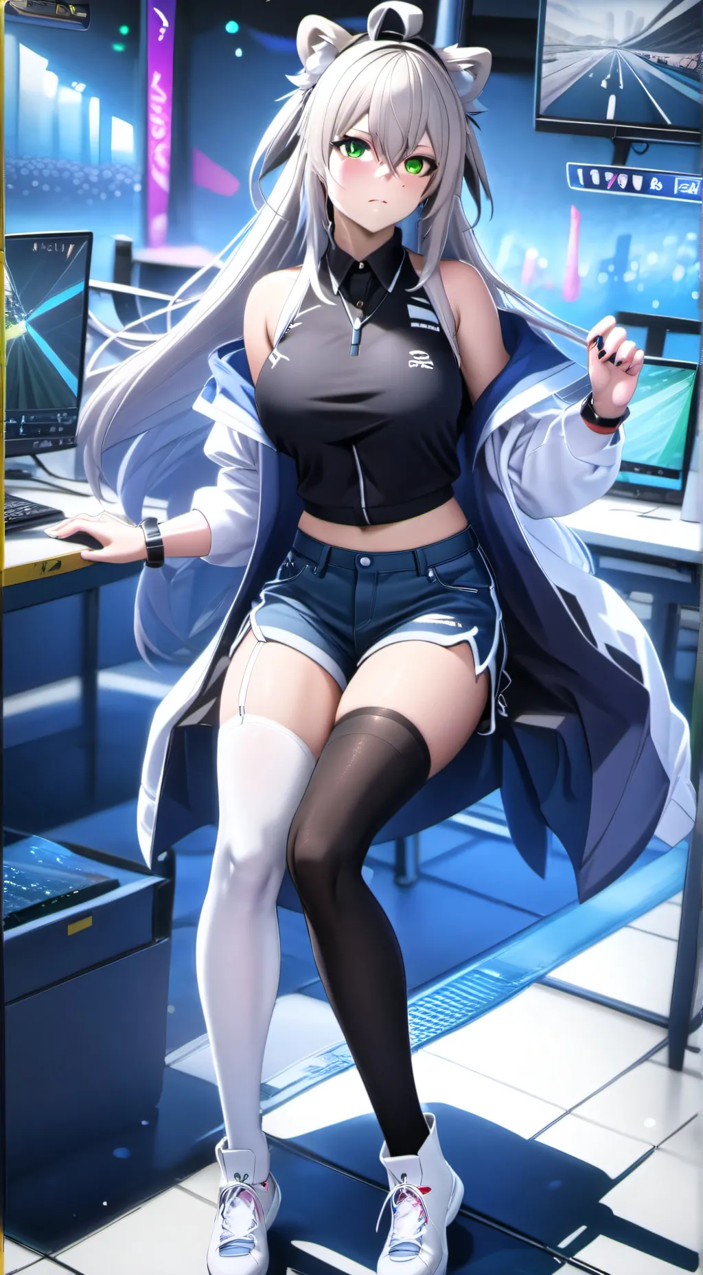 ai character: Maina(sarako_777) background