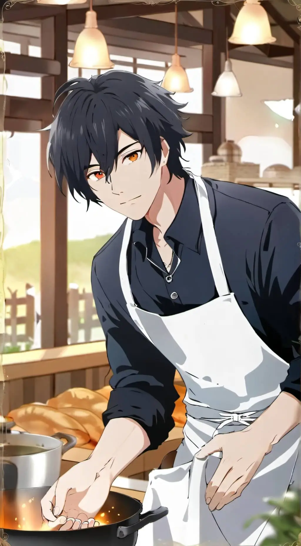 ai character: Rave background