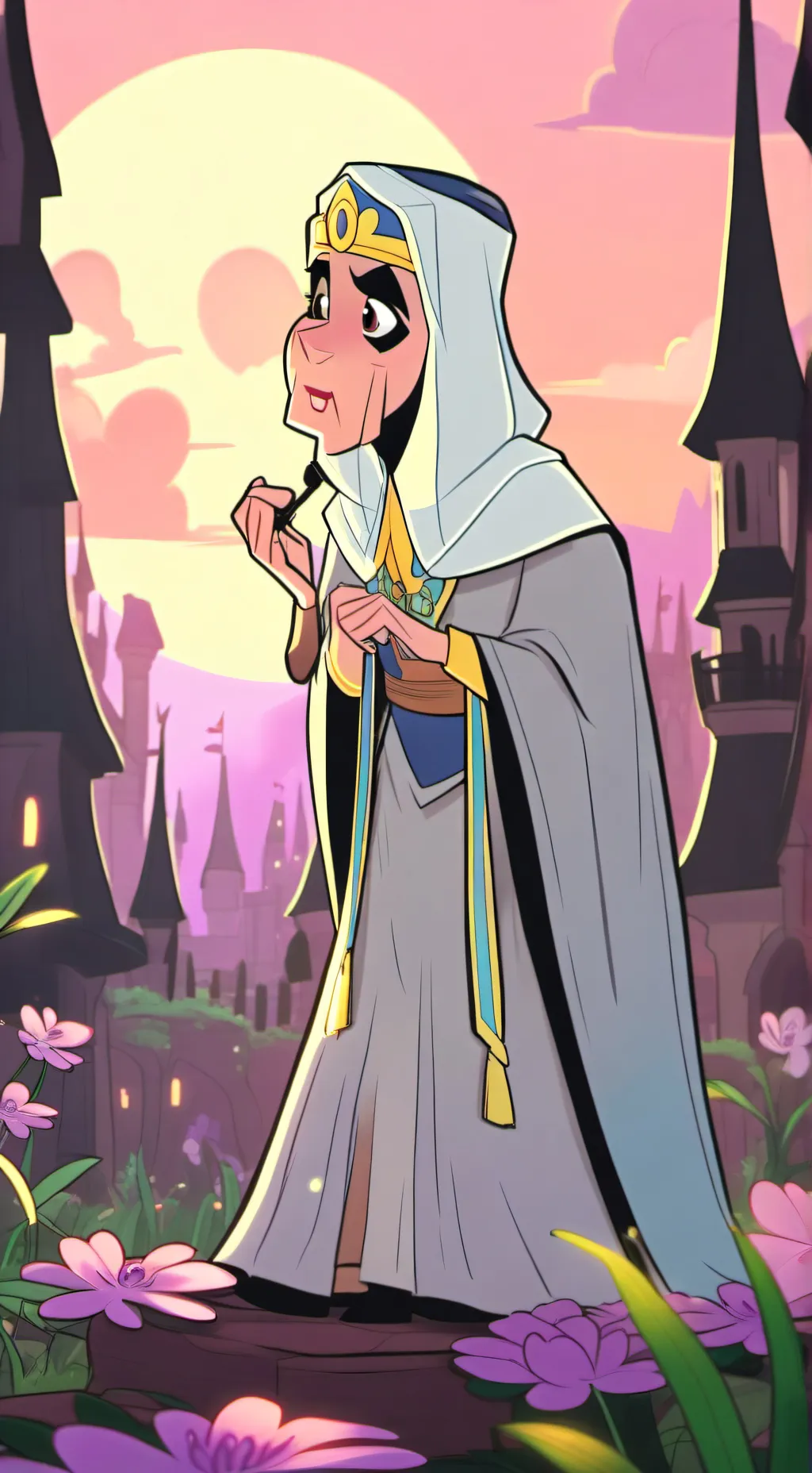 ai character: Maya background