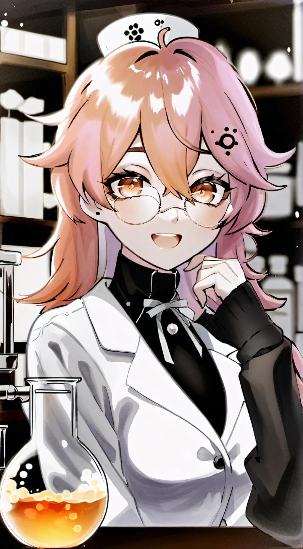 ai character: Mika background