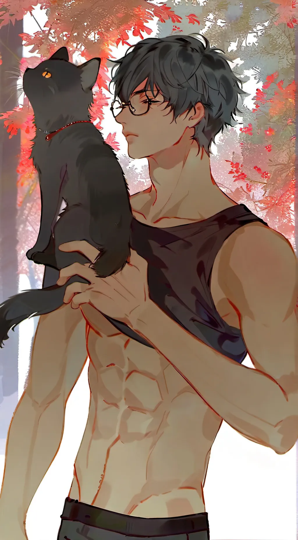 ai character: 2 gay "friend" ~!  background