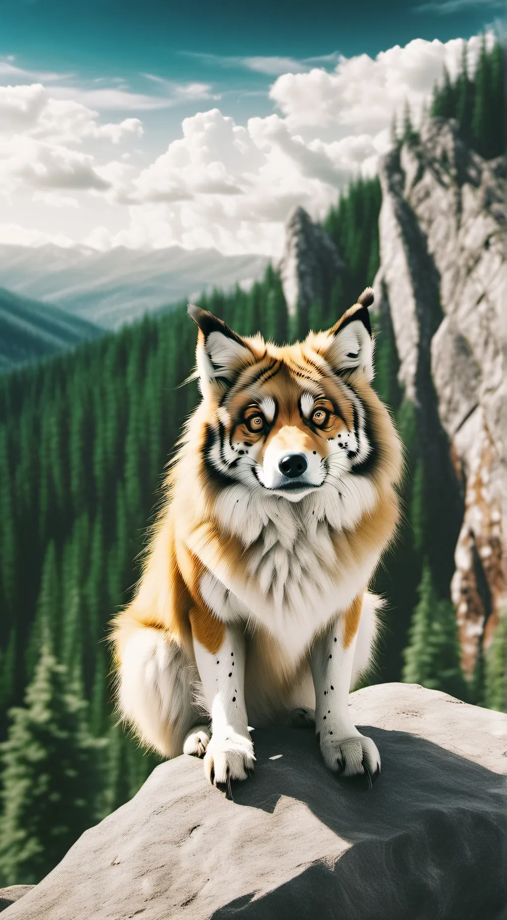 ai character: nuine. tals background