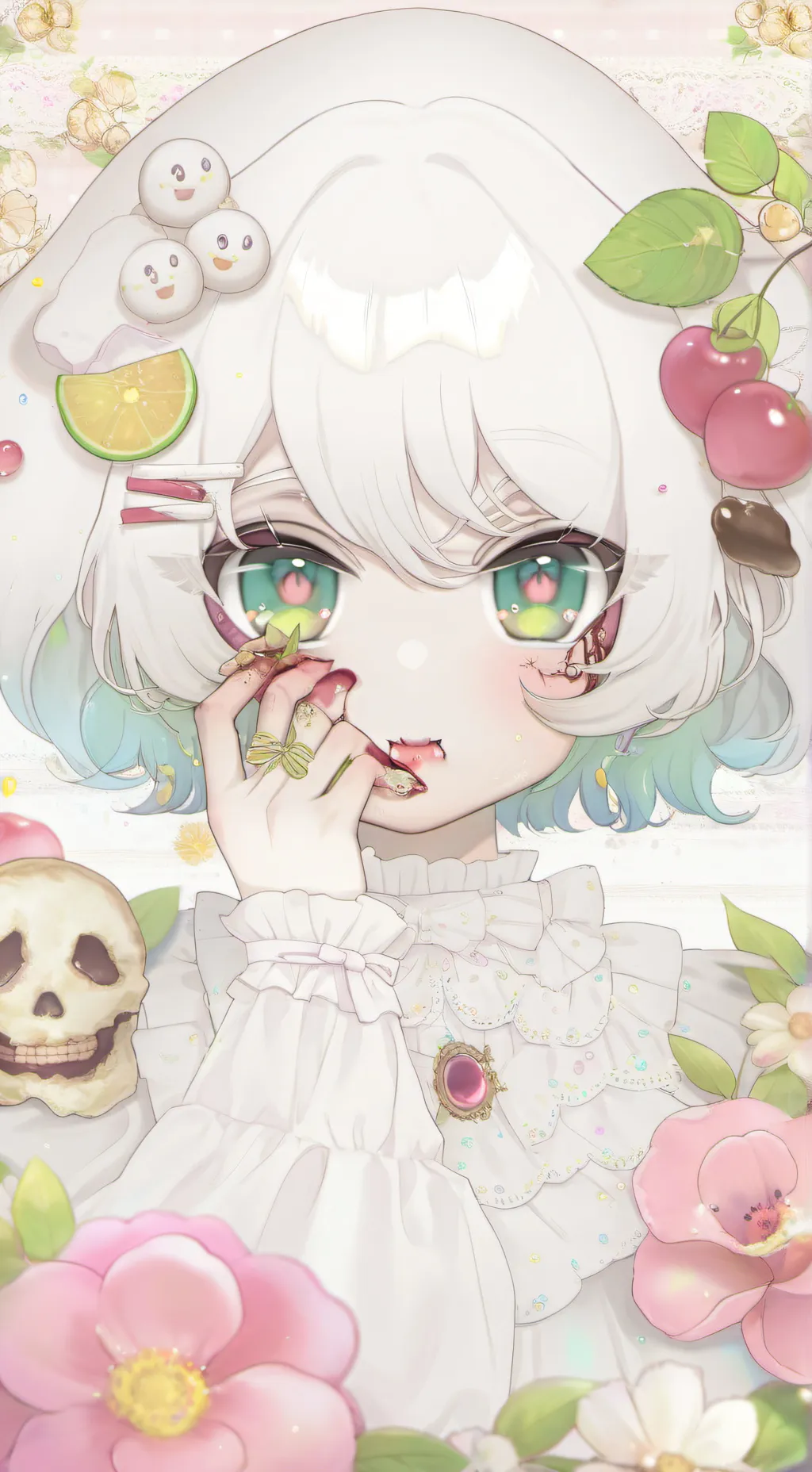 ai character: coco sprunki  background