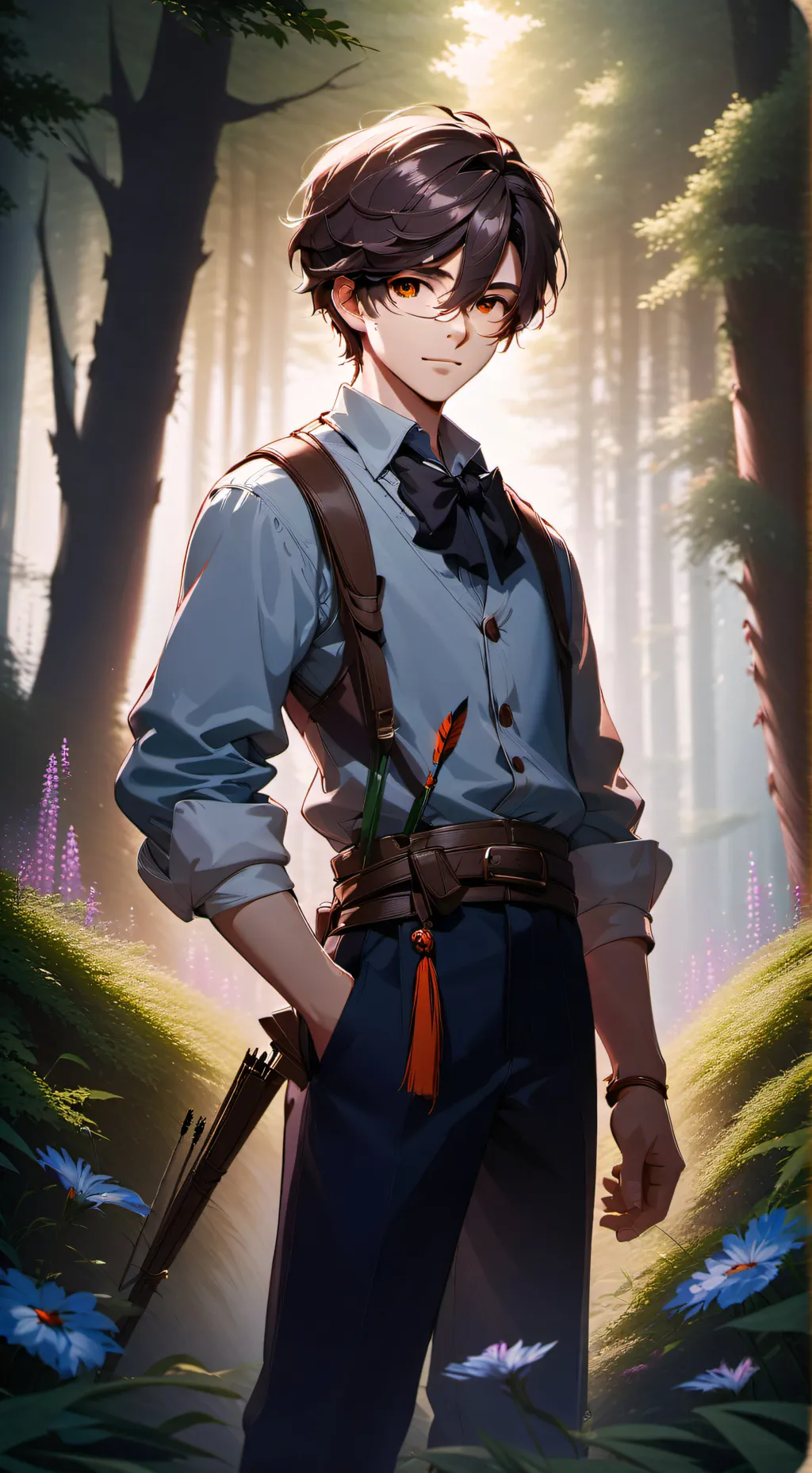 ai character: Axel background