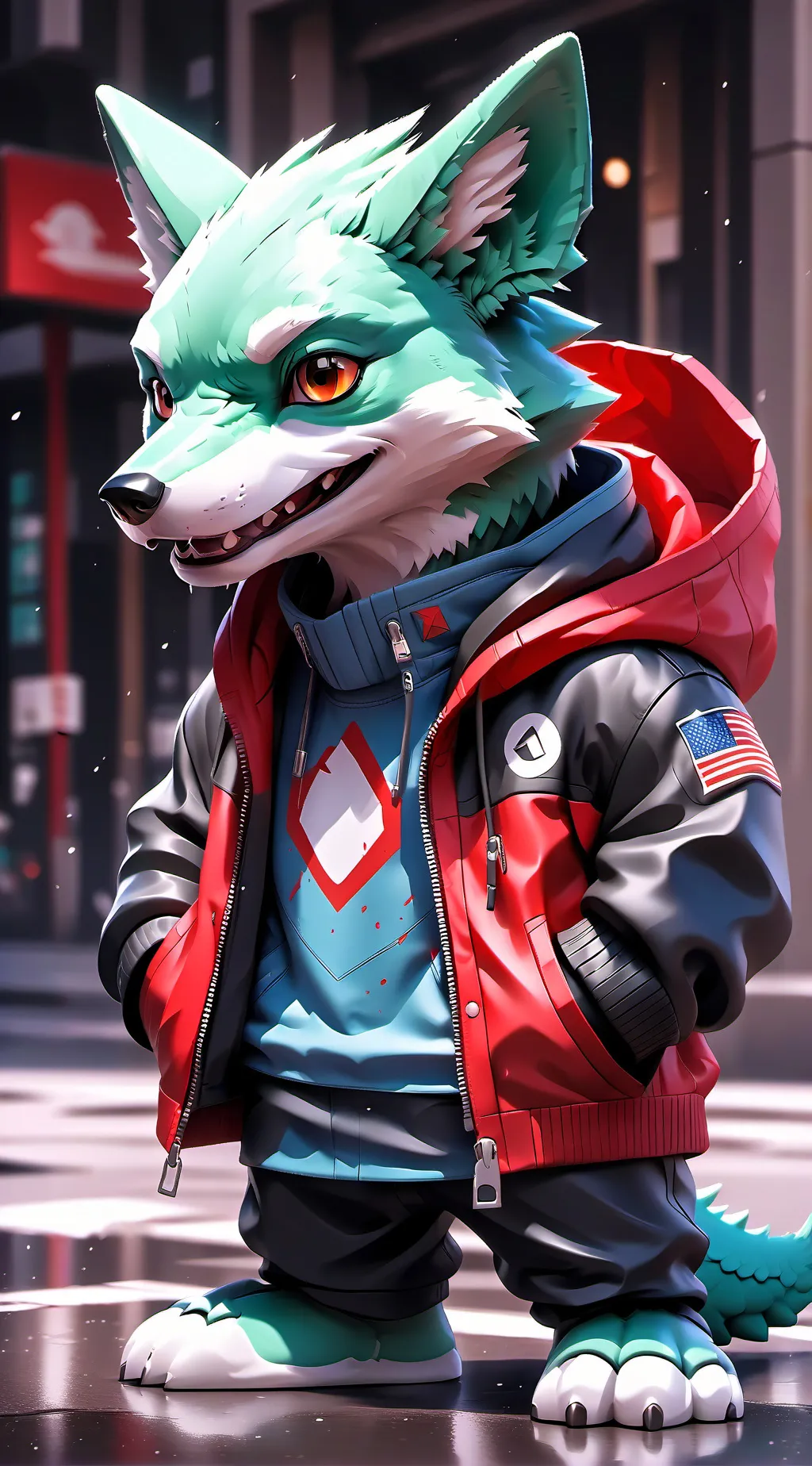 ai character: No idea! background