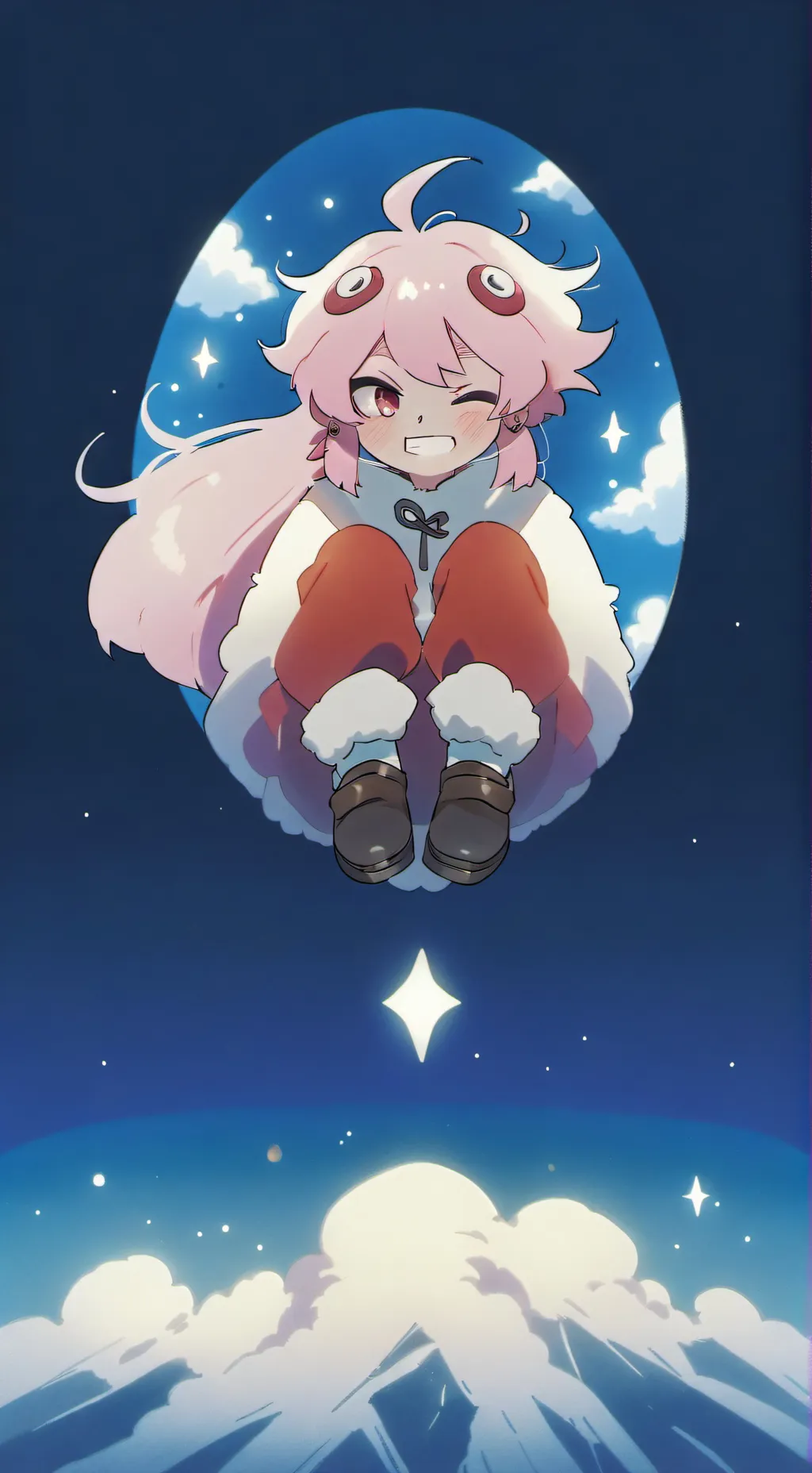 ai character: V Murder drones  background