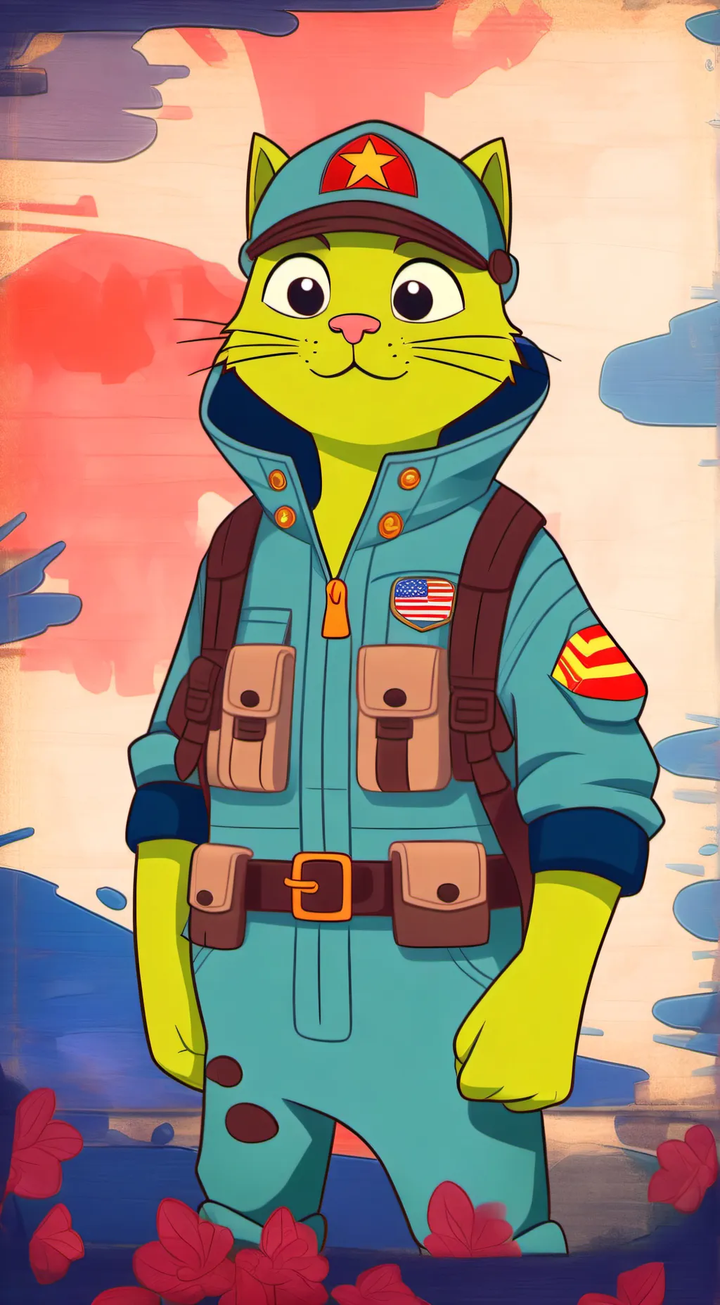 ai character: Bullet background