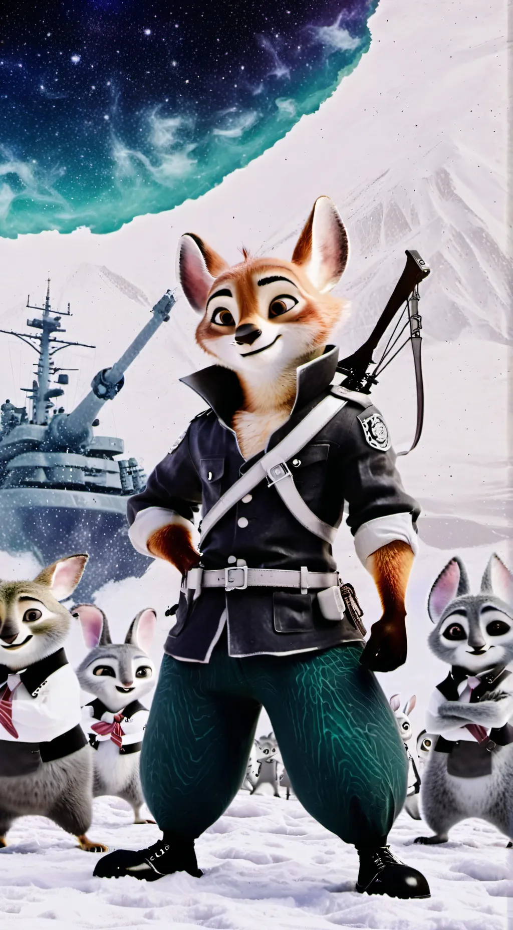 ai character: The Battle background