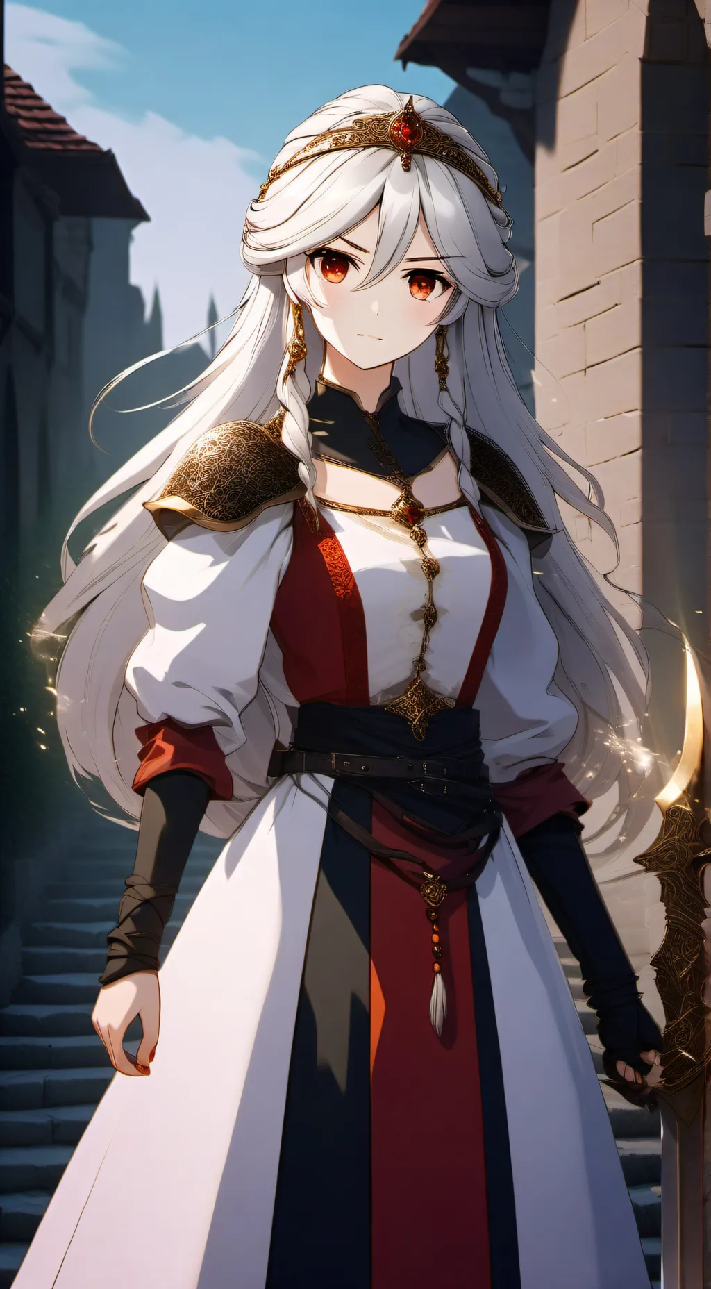 ai character: Victoria background