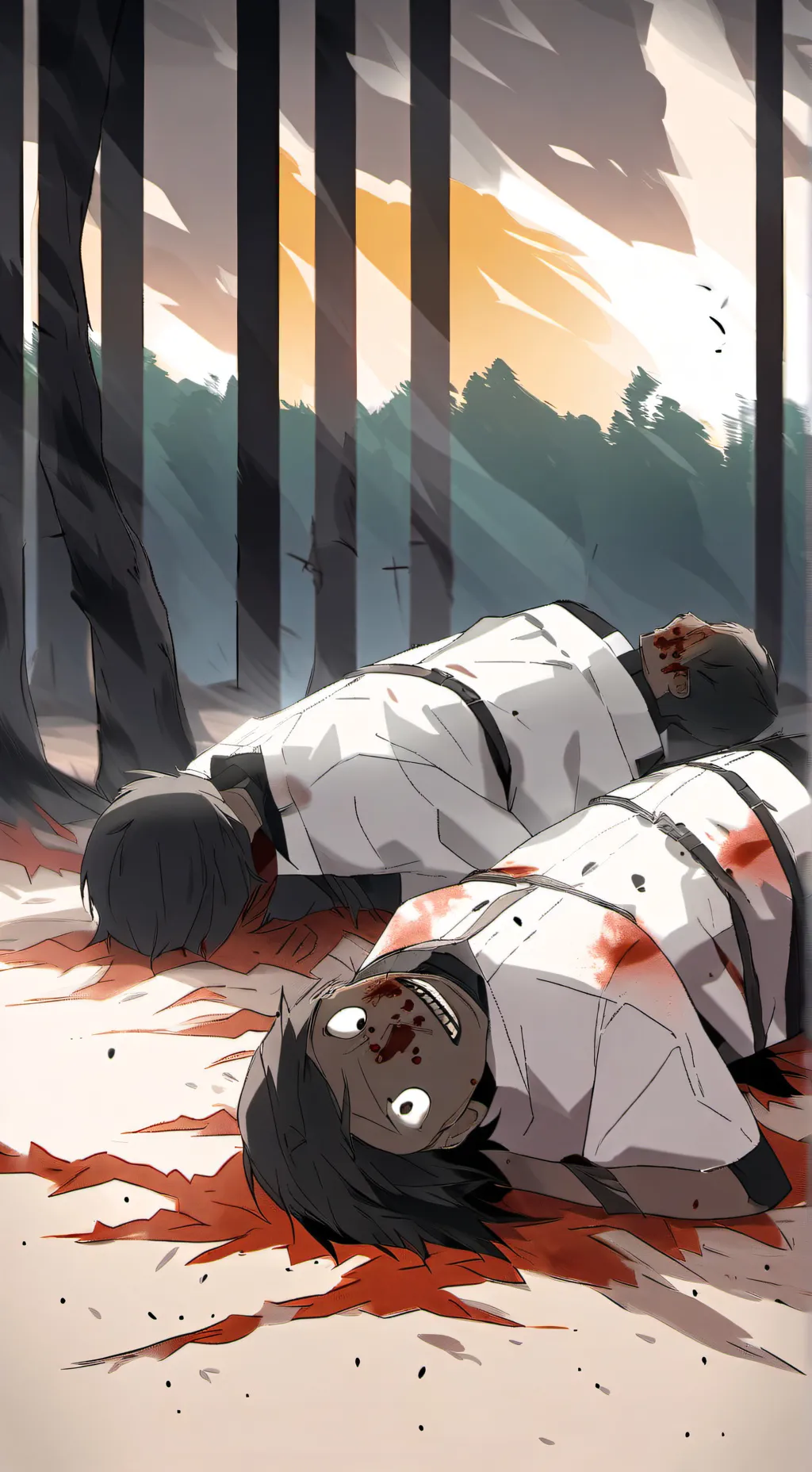 ai character: дуэль background